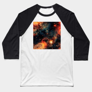 Deep Outer Space Pattern 16 Baseball T-Shirt